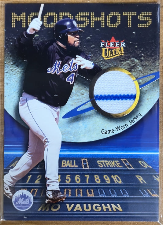 2003 Ultra Moonshots Memorabilia #NNO Mo Vaughn New York Mets