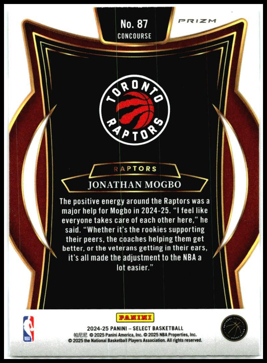 2024-25 Panini Select Blue #323 Scottie Barnes Toronto Raptors