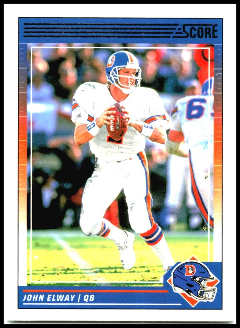 2024 Score Scorecard #89 John Elway Denver Broncos