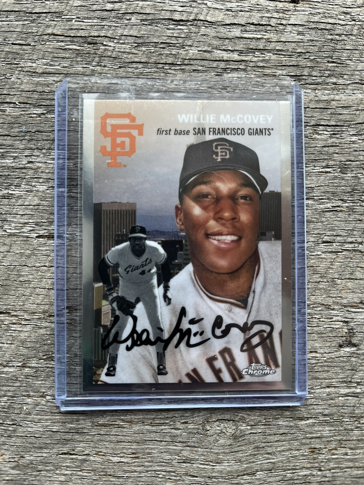 2023 Topps Chrome Platinum Anniversary City Variation 54CV-22 Willie McCovey