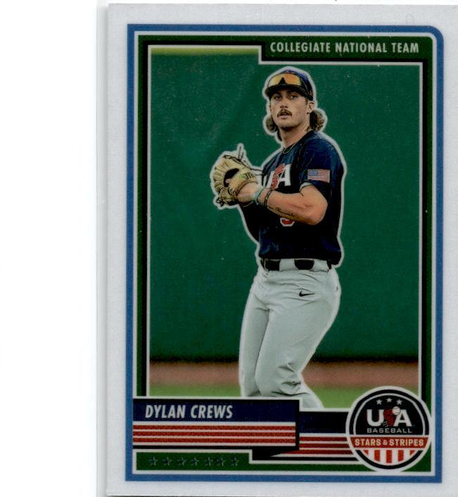 2023 Panini Stars & Stripes USA Baseball #86 Dylan Crews Washington Nationals