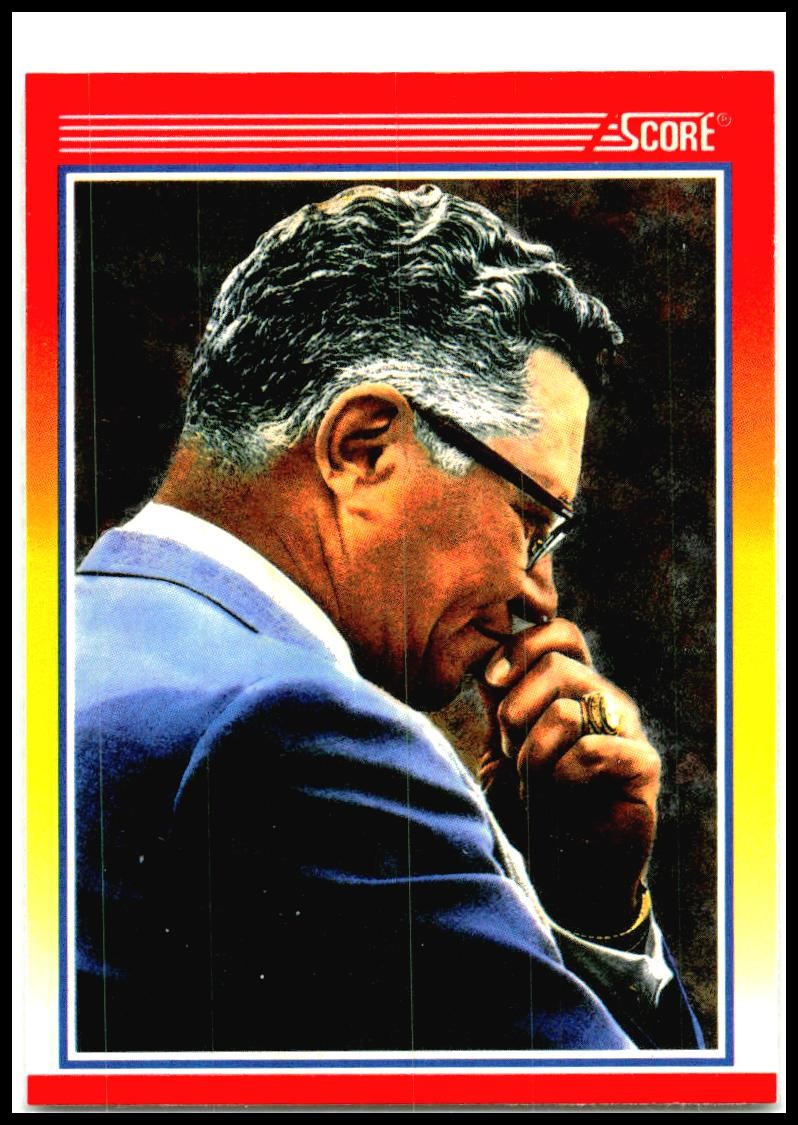 1990 Score #603 Lombardi the Legend
