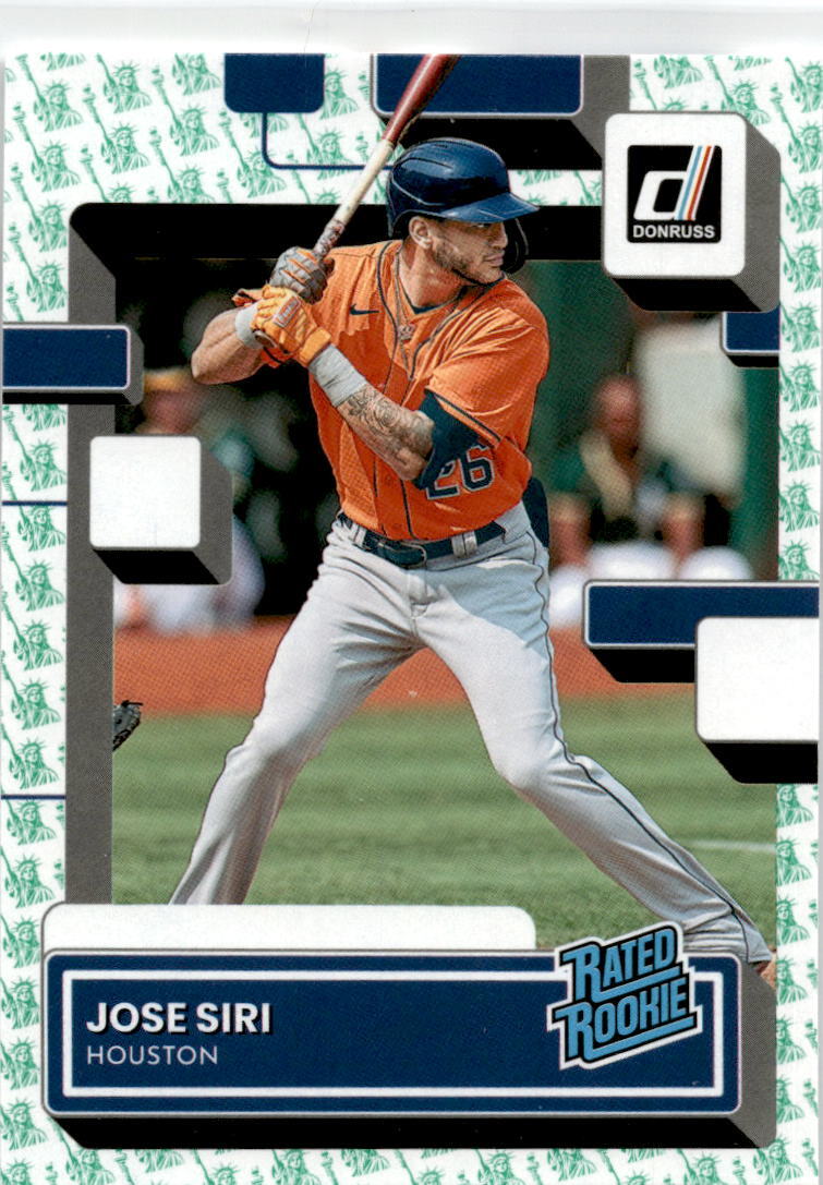 2022 Donruss  Liberty #62 Jose Siri Houston Astros