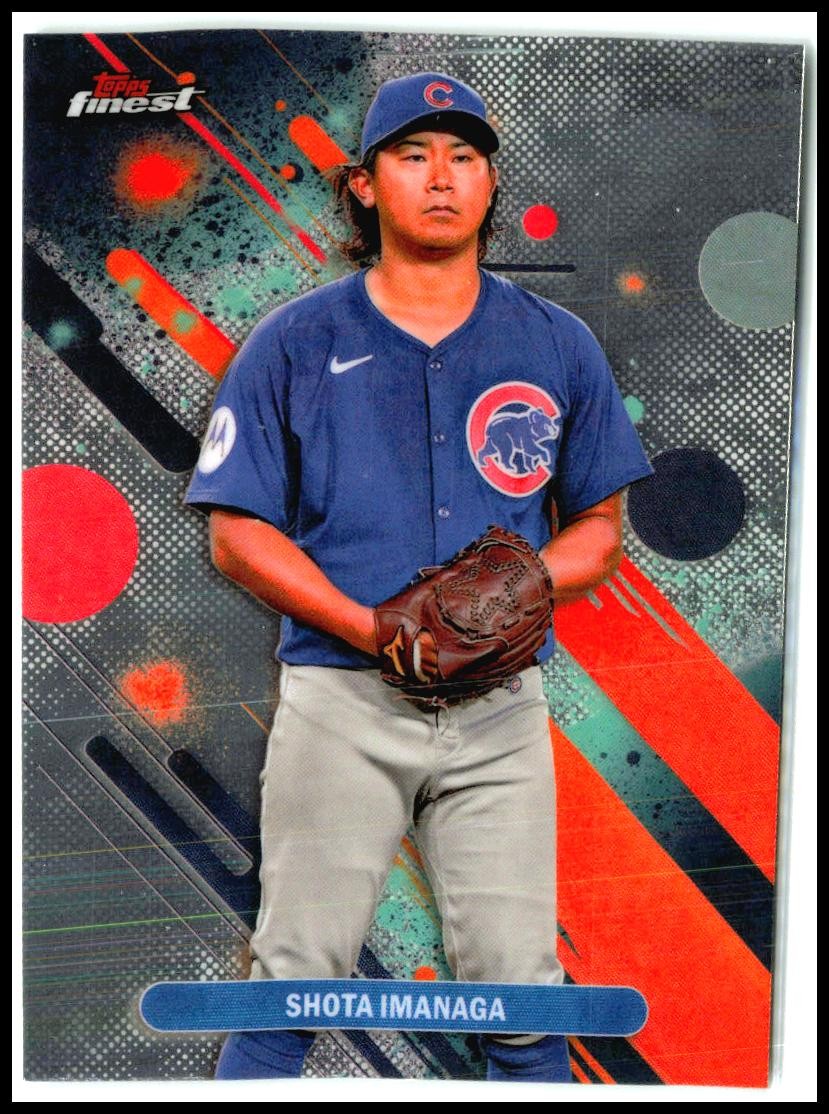 2025 Topps Finest #87 Shota Imamaga Cubs