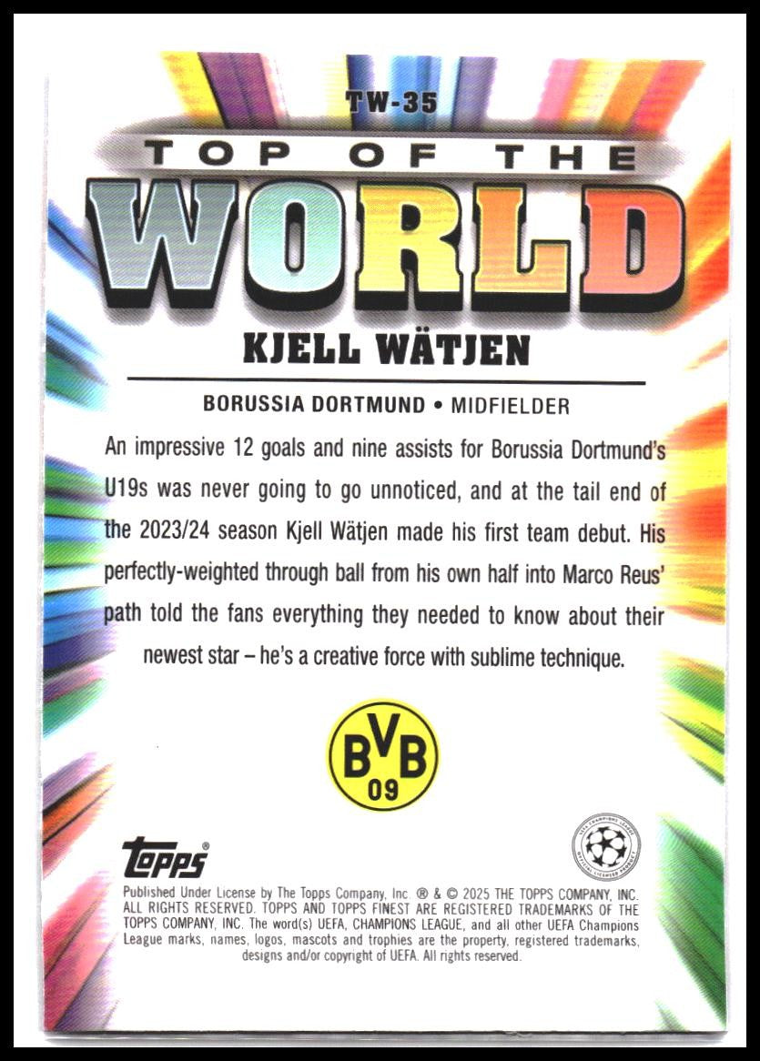 Kjell Wätjen #TW-35 2024-25 Finest UEFA Club Competitions