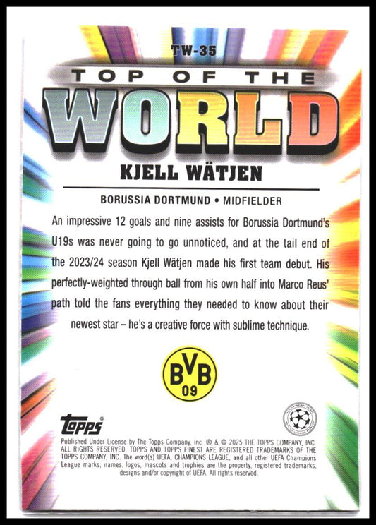 Kjell Wätjen #TW-35 2024-25 Finest UEFA Club Competitions