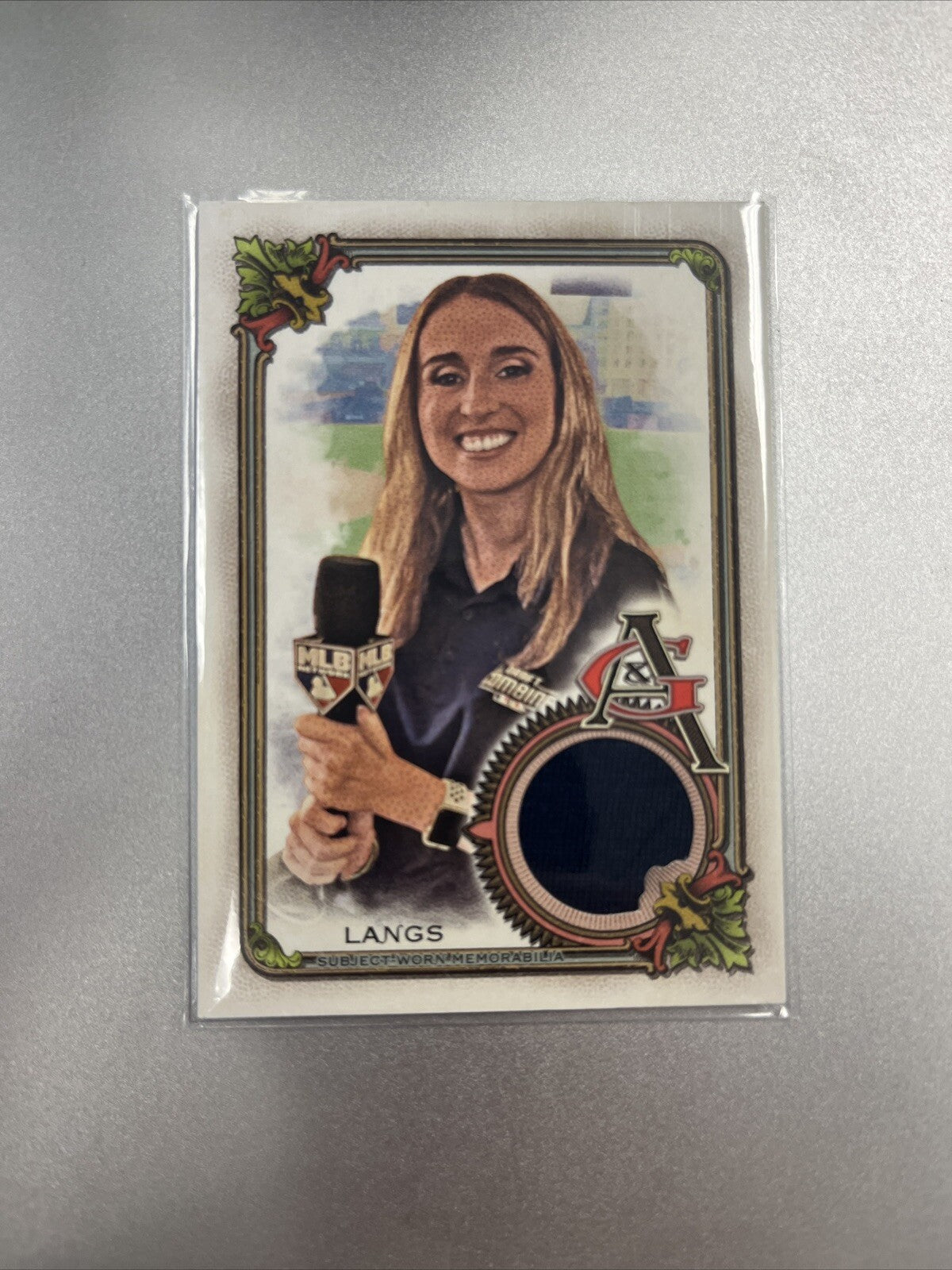 2023 Topps Allen & Ginter - Sarah Langs Relic AGRA-SL - Reporter