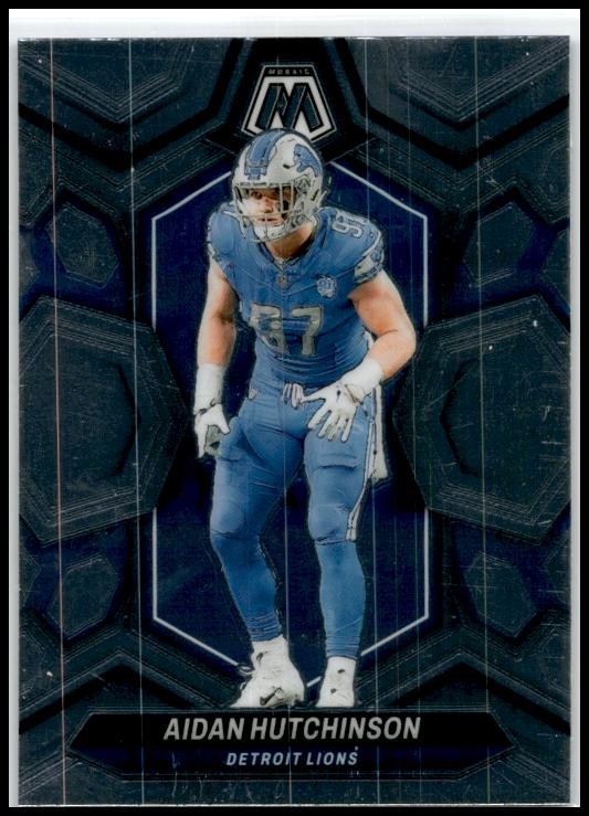 2024 Panini Mosaic #76 Aidan Hutchinson Detroit Lions