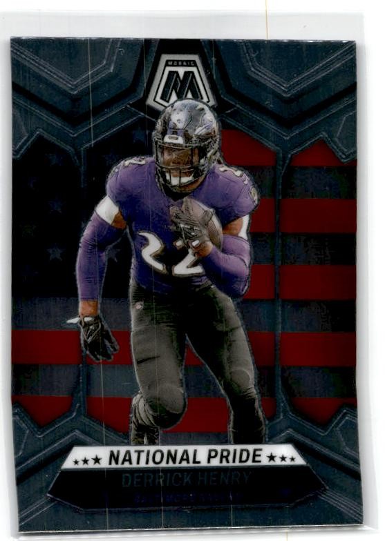 2024 Panini Mosaic #257 Derrick Henry Baltimore Ravens