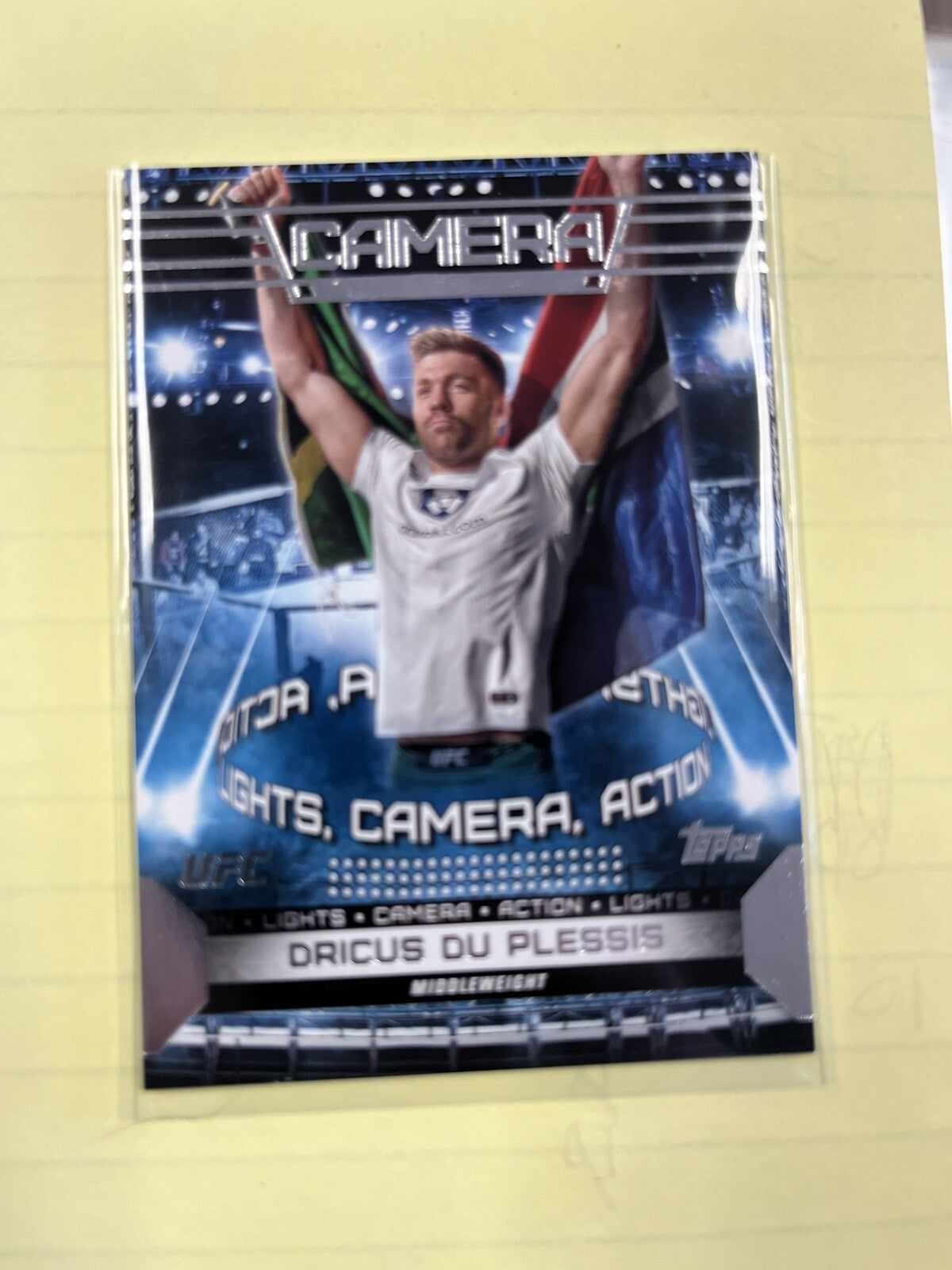 2024 Topps UFC Knockout Camera Cam-4 Dricus Du Plessis