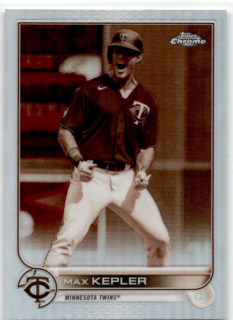2022 Topps Chrome Sepia #58 Max Kepler Twins