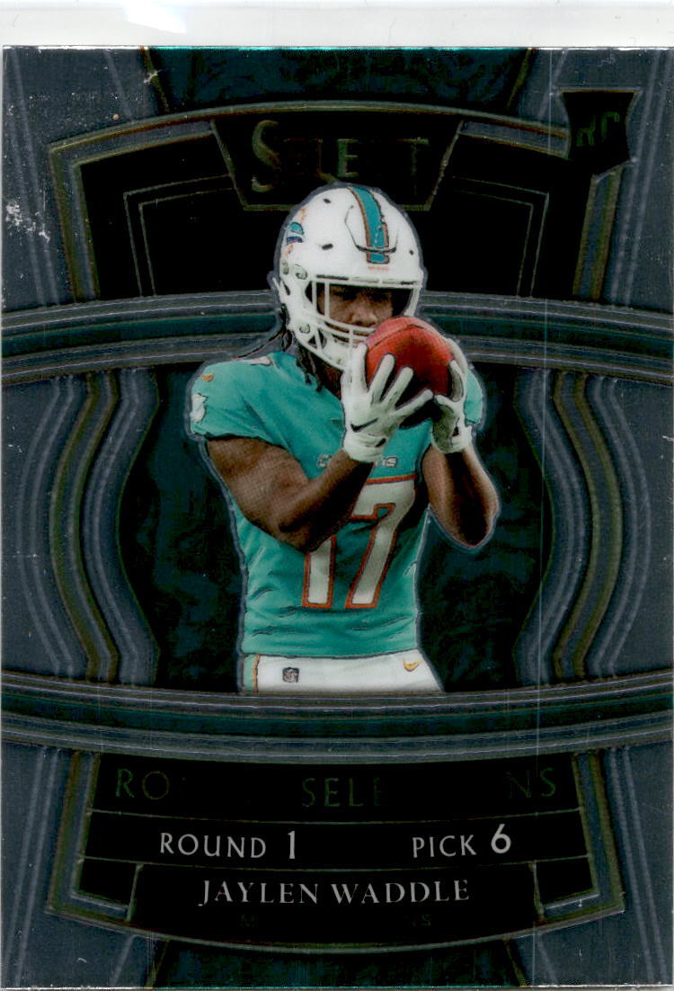 2021 Panini Select Rookie Selections #RS-8 Jaylen Waddle RC Miami Dolphins
