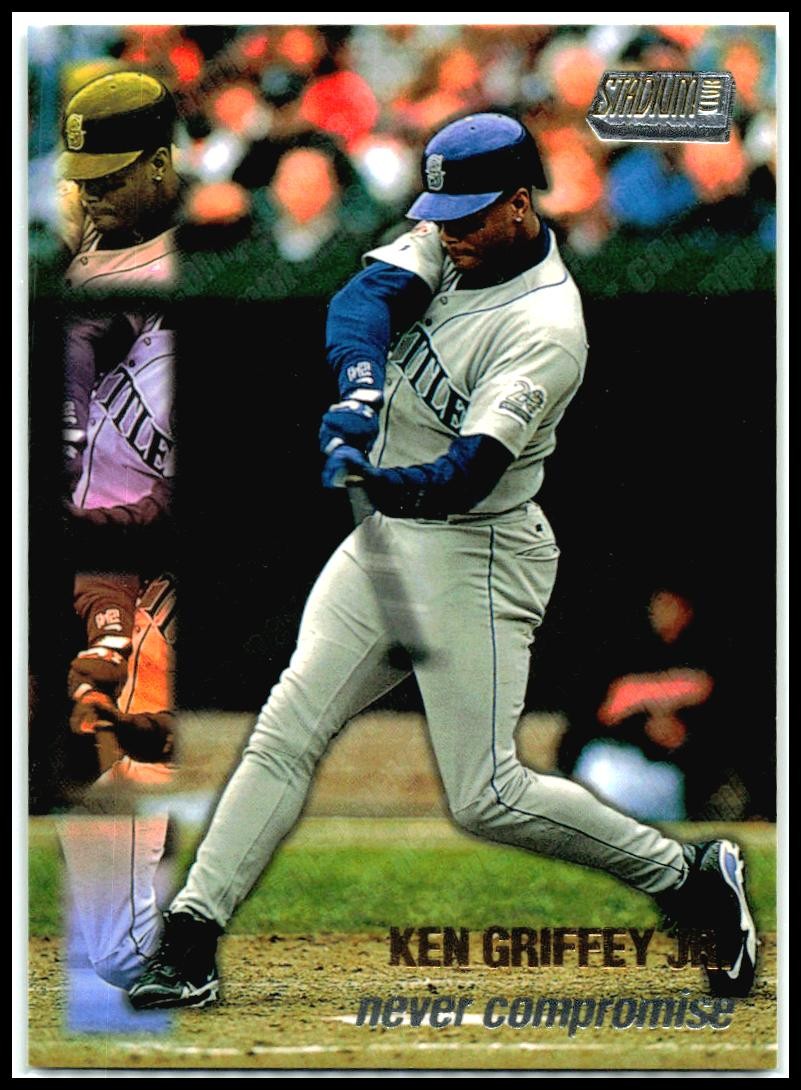 1999 Stadium Club Never Compromise #NC3 Ken Griffey Jr. Seattle Mariners