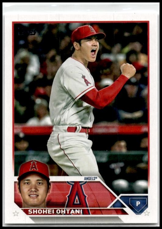 2023 Topps #17 Shohei Ohtani Los Angeles Angels