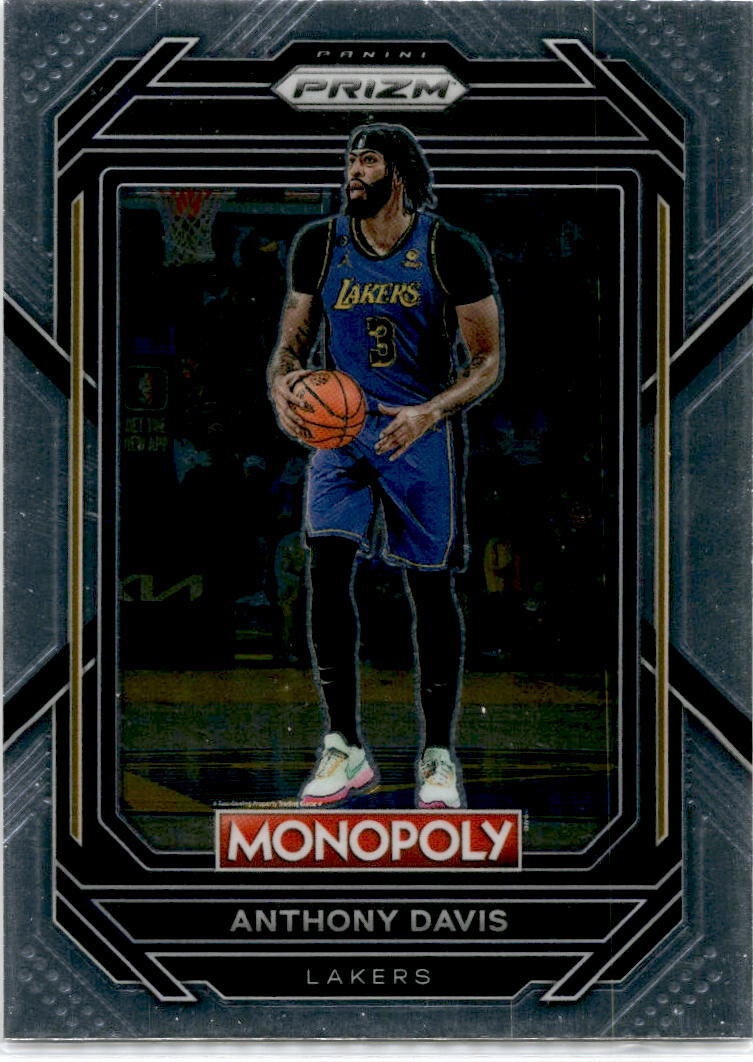 2022-23 Panini Prizm Monopoly #41 Anthony Davis Los Angeles Lakers