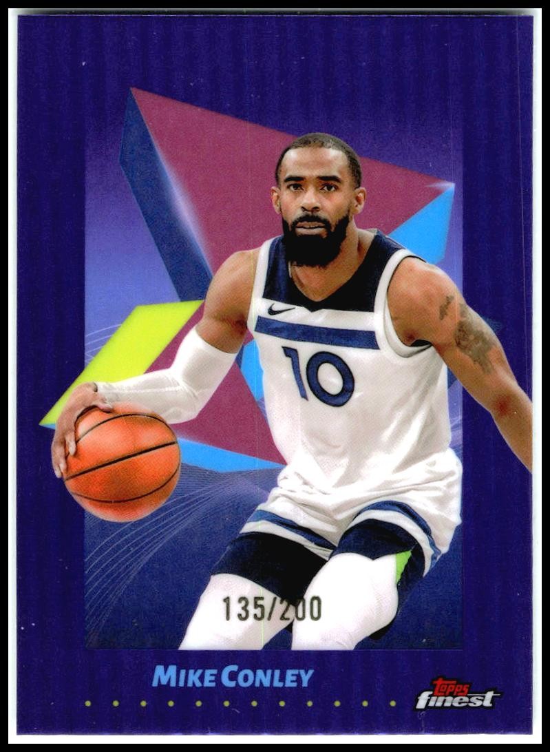 2024-25 Topps Finest Purple /200 #59 Mike Conley
