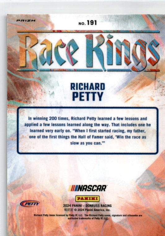 2024 Donruss Optic Holo Race King #191 Richard Petty