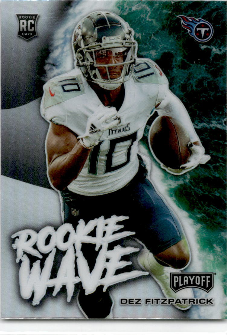 2021 Panini Playoff Rookie Wave Silver #RW-DFI Dez Fitzpatrick Tennessee Titans