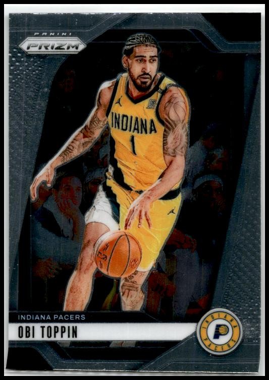 2024-25 Panini Prizm #11 Obi Toppin Indiana Pacers