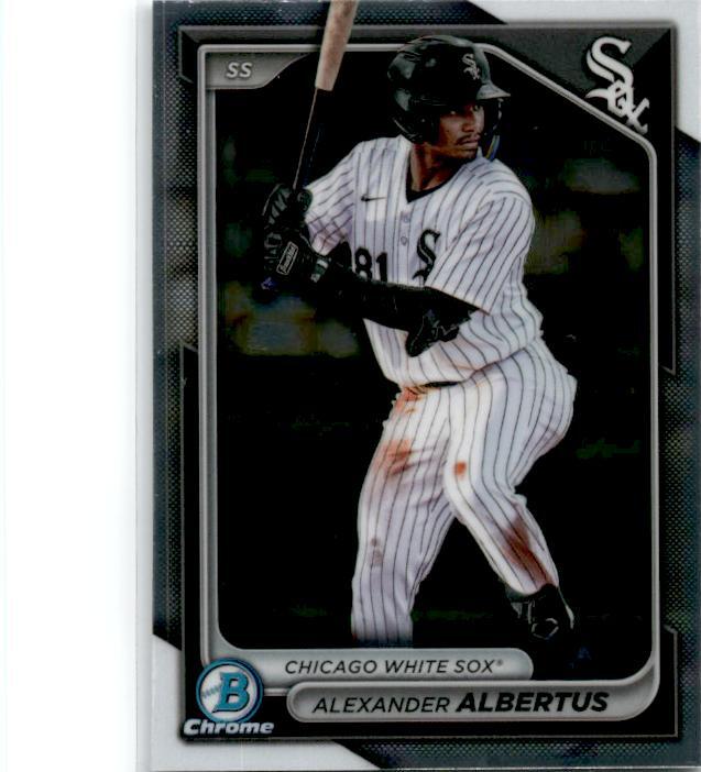 2024 Bowman Draft Chrome ##BCP-164 Alexander Albertus White Sox