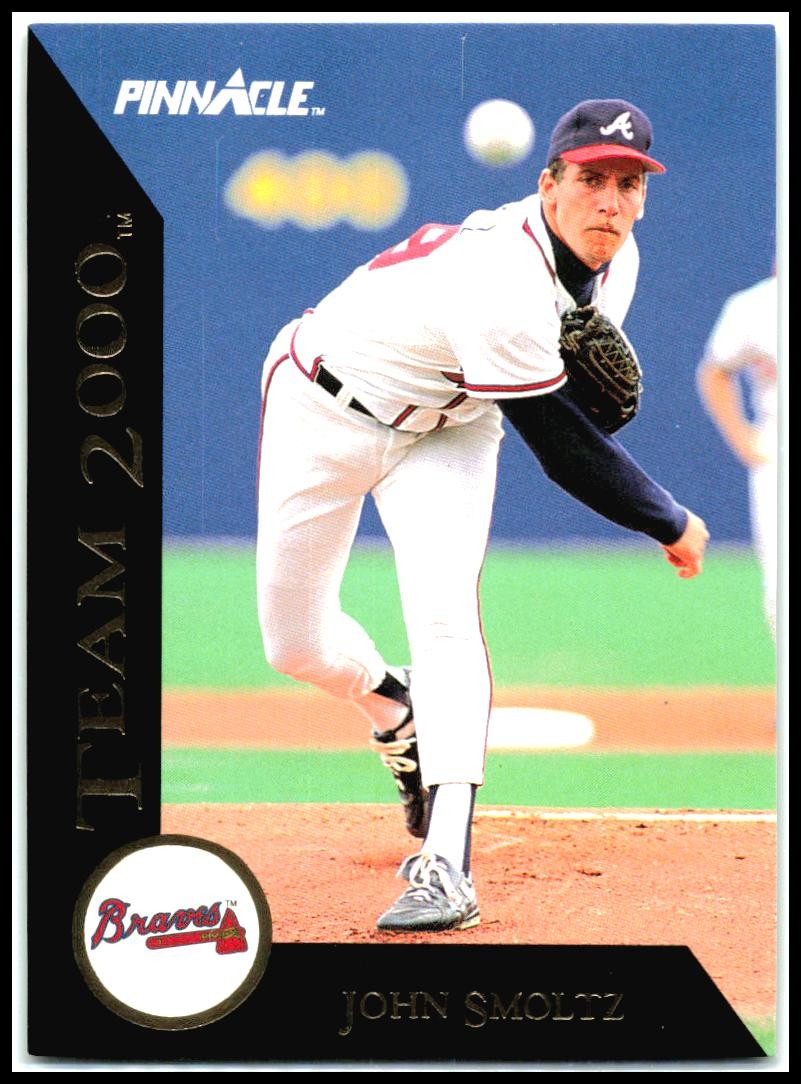 1992 Pinnacle Team 2000 #30 John Smoltz Atlanta Braves