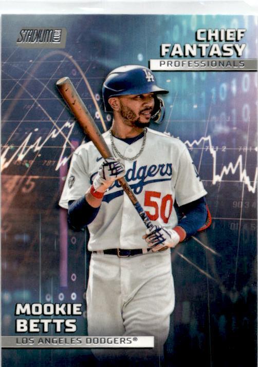 2023 Stadium Club Chief Fantasy Professionals #CFPRO-15 Mookie Betts Dodgers