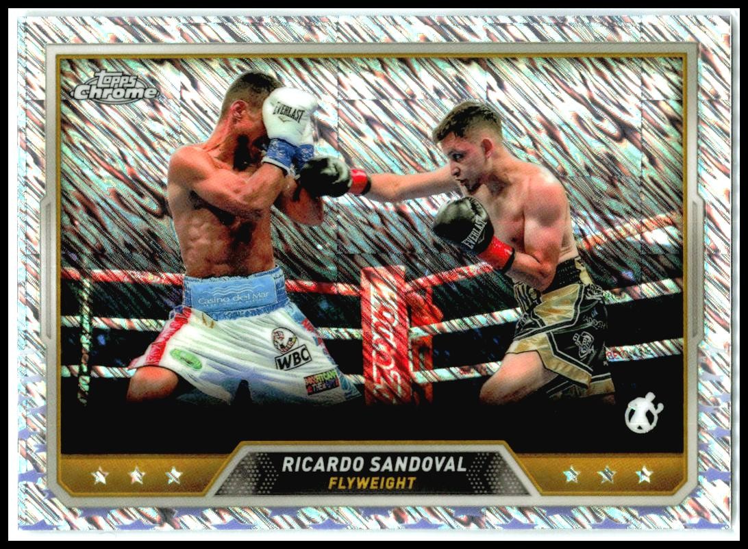 2024 Topps Chrome Boxing Shimmer #88 Ricardo Sandoval