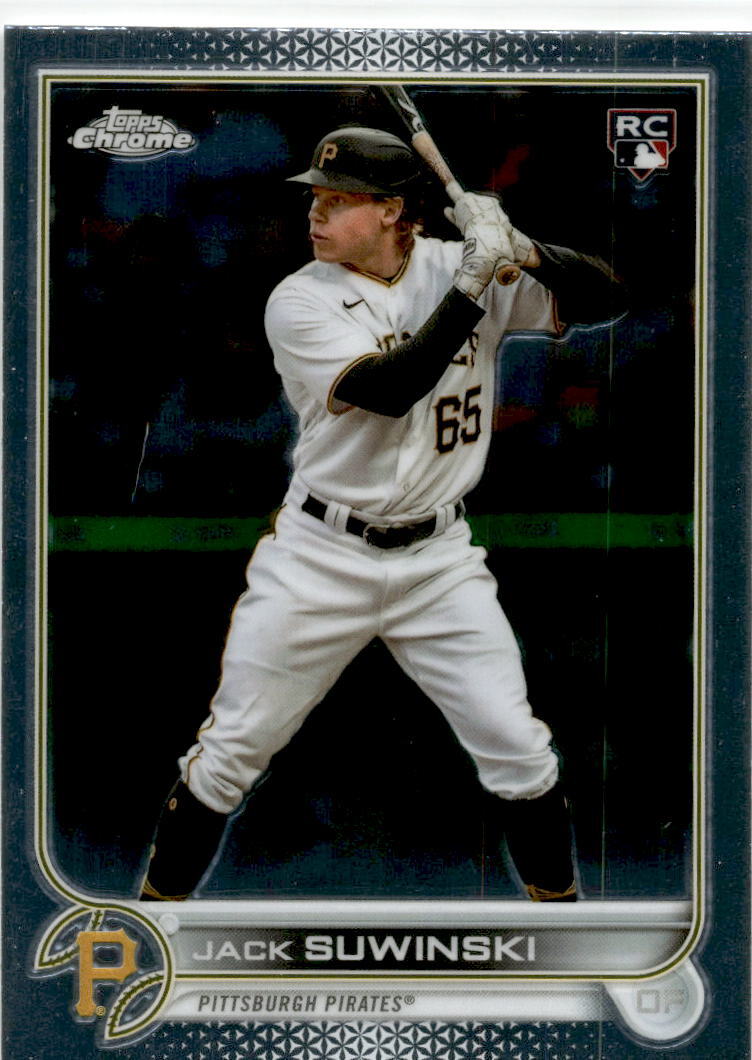 2022 Topps Chrome Update #USC180 Jack Suwinski Rookie Pittsburgh Pirates