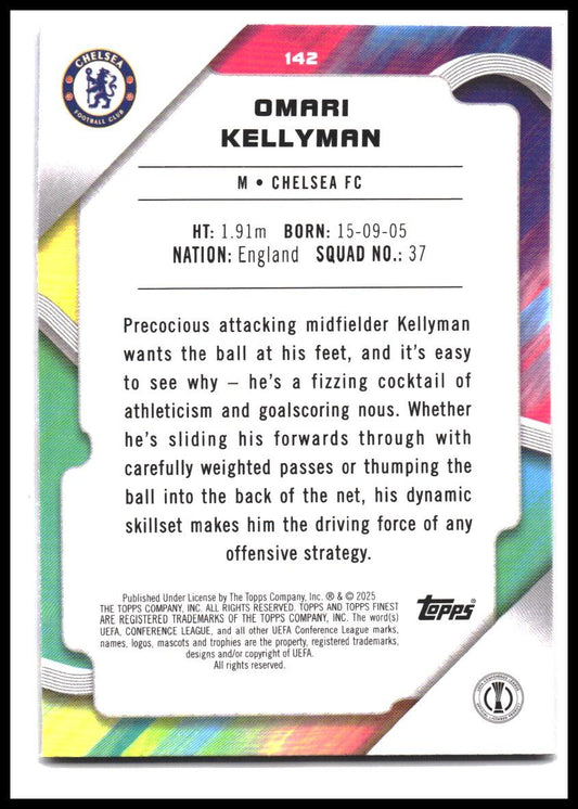 2024-25 Finest UEFA Club Competitions #142 Omari Kellyman