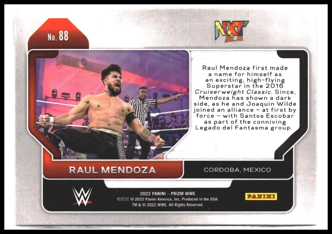 Raul Mendoza #88 2022 Panini Prizm WWE