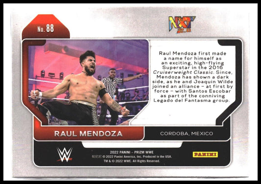 Raul Mendoza #88 2022 Panini Prizm WWE