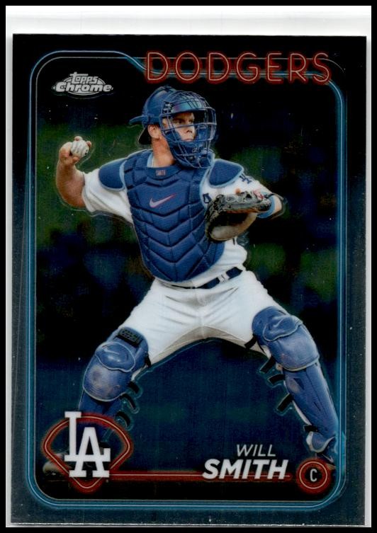 2024 Topps Chrome #293 Will Smith Los Angeles Dodgers