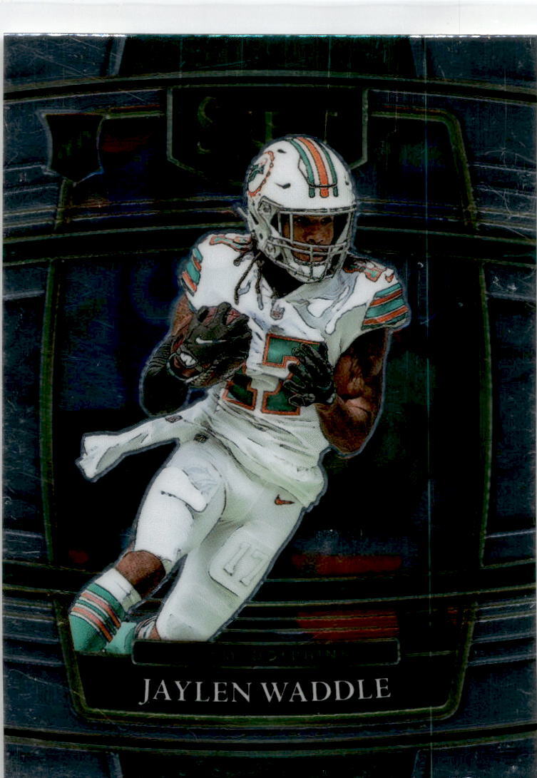 2021 Panini Select #48 Jaylen Waddle Rookie Miami Dolphins