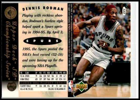 1994-95 SP Championship #123 Dennis Rodman San Antonio Spurs