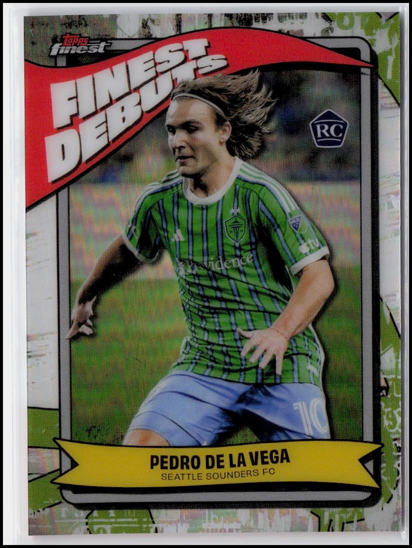 2024 Finest MLS #FD-2 Pedro de la Vega Finest Debuts