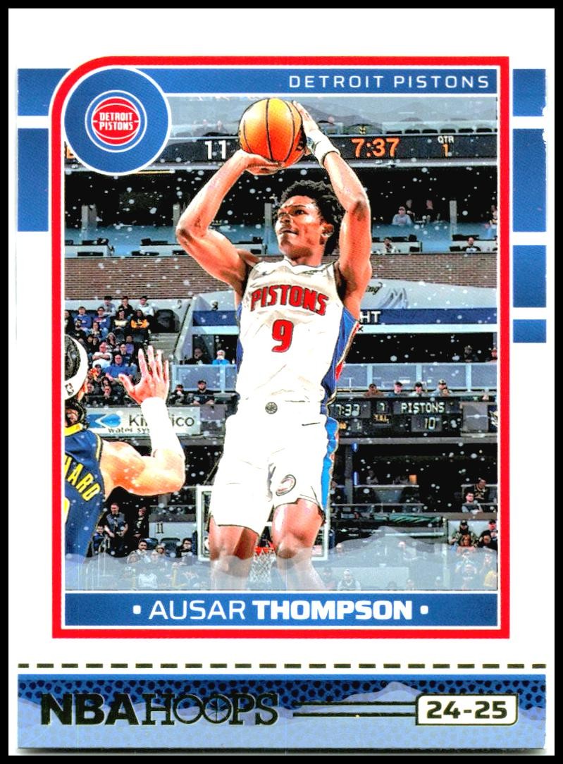 2024-25 Hoops Winter #137 Ausar Thompson Detroit Pistons