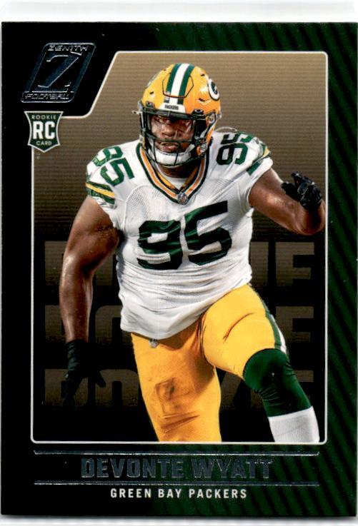 2022 Zenith Retail #157 Devonte Wyatt Rookie Green Bay Packers