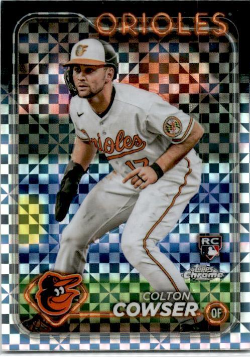 2024 Topps X-Fractor #257 Colton Cowser Baltimore Orioles