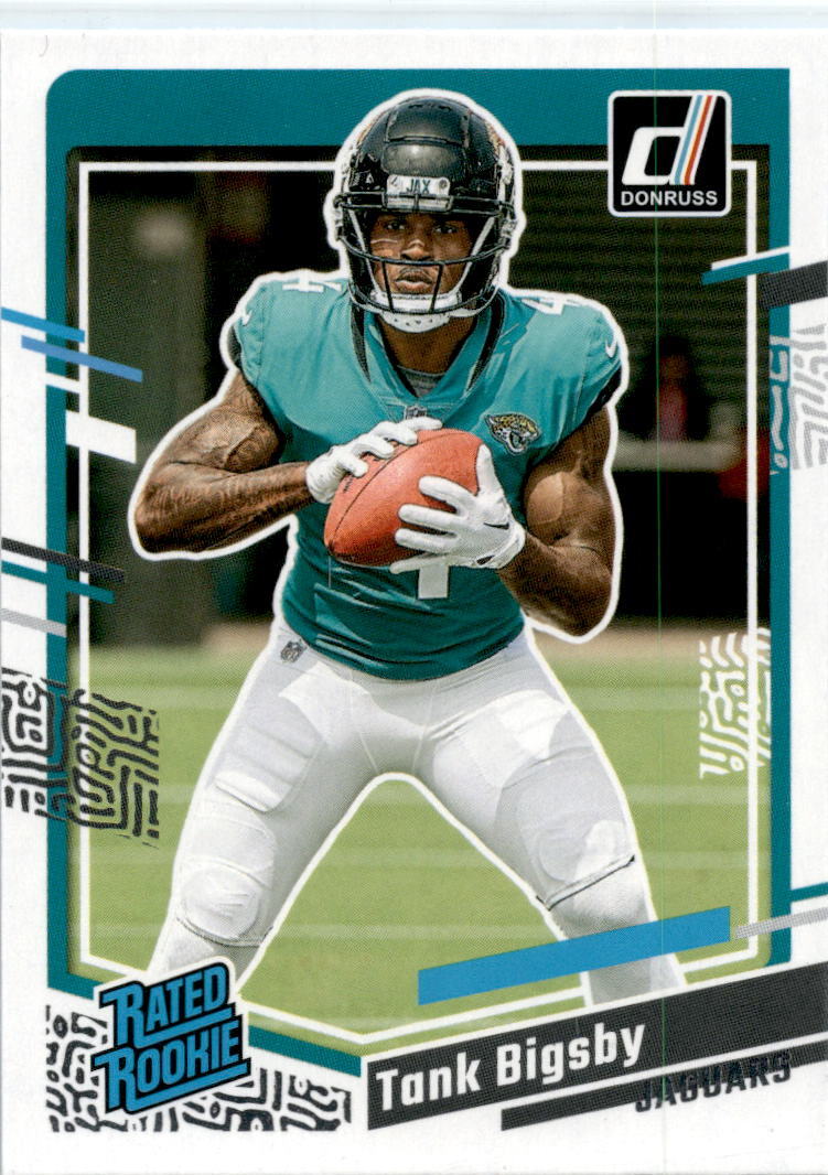 2023 Donruss Rated Rookie #348 Tank Bigsby RC Jacksonville Jaguars