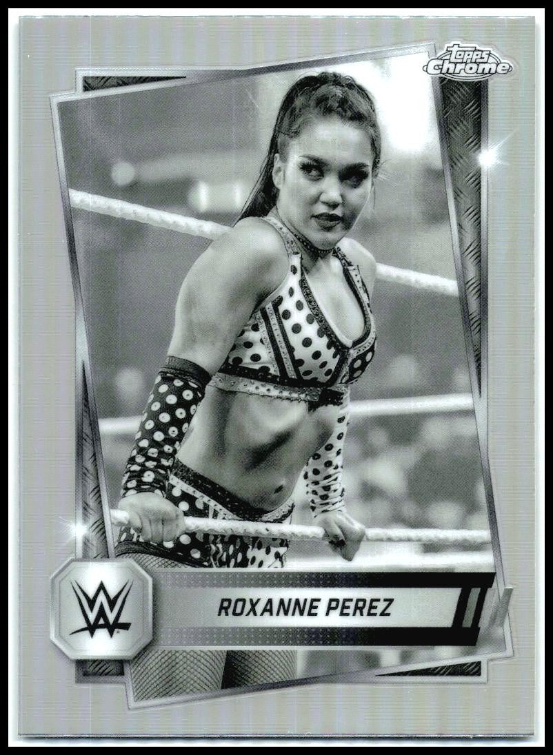 2025 Topps Chrome WWE Sepia Refractor #44 Roxanne Perez