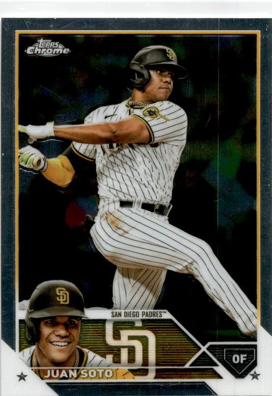 2023 Topps Chrome #100 Juan Soto San Diego Padres