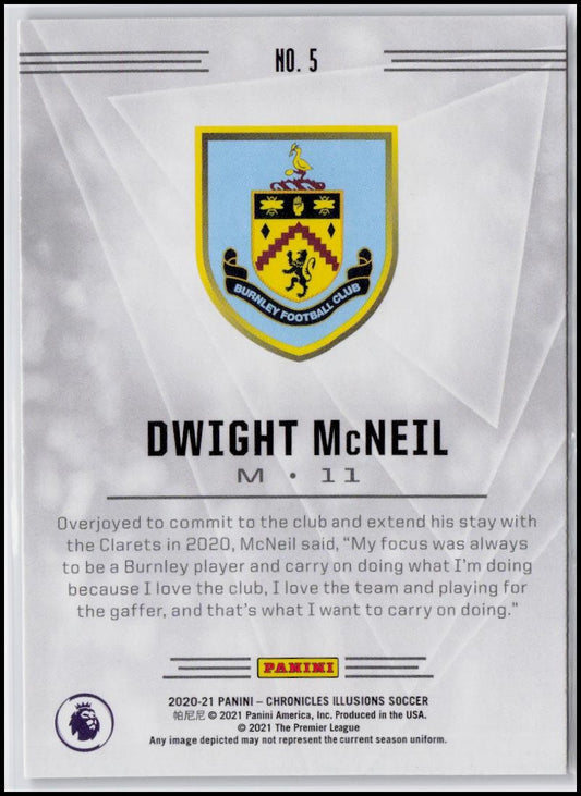 2020-21 Panini Chronicles - Illusions Premier League #5 Dwight McNeil