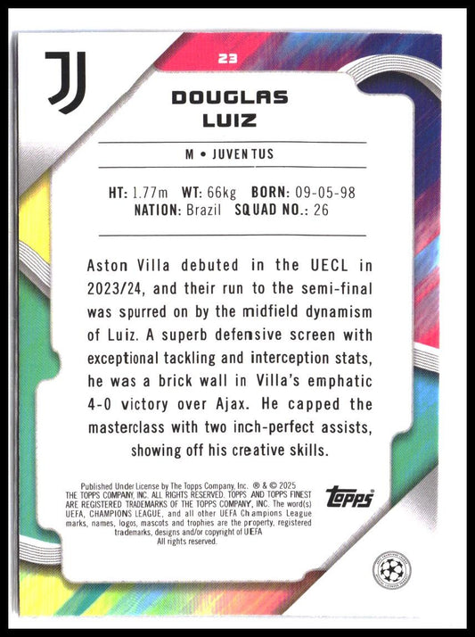 Douglas Luiz #23 2024-25 Finest UEFA Club Competitions