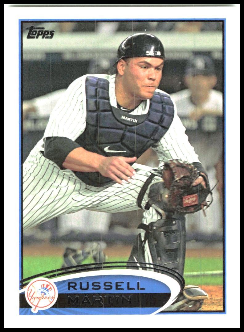 2012 Topps #237 Russell Martin New York Yankees