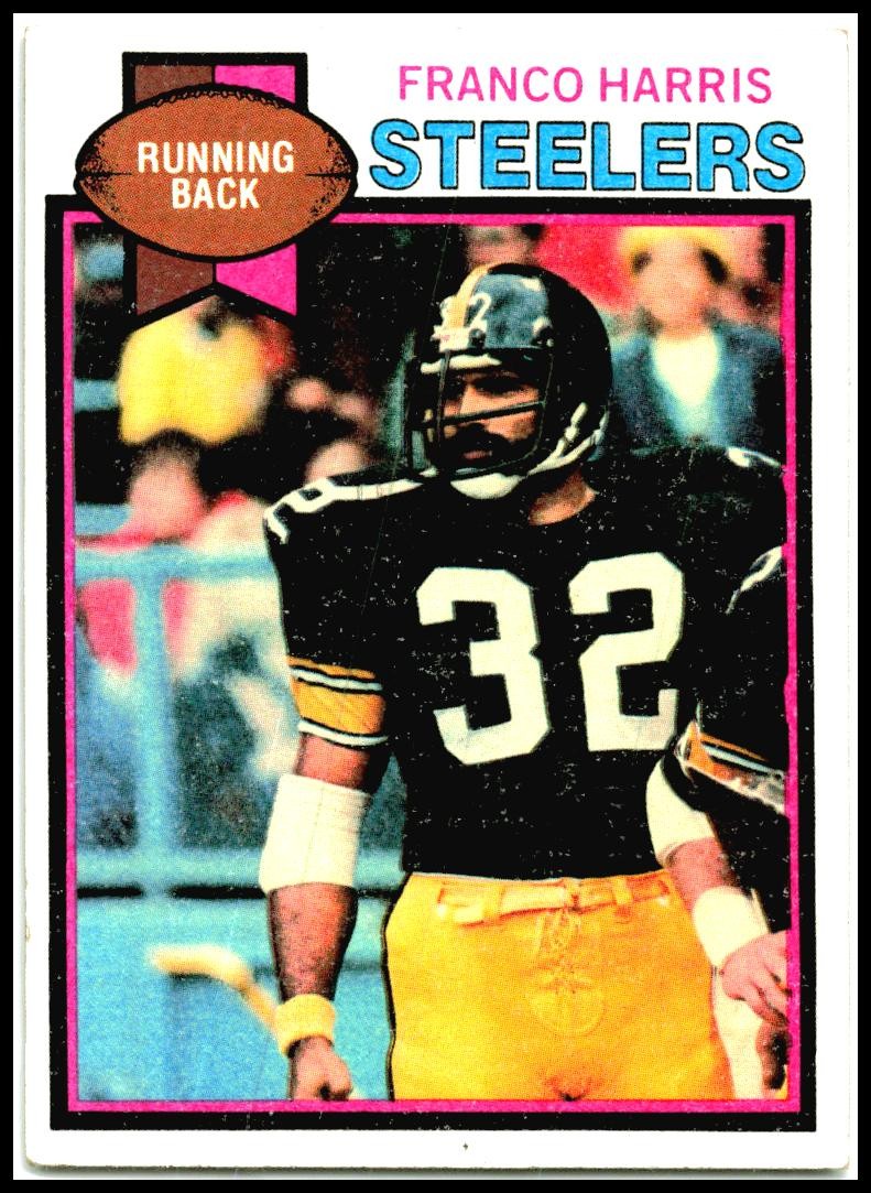 1979 Topps Cream Colored Back #300 Franco Harris Pittsburgh Steelers