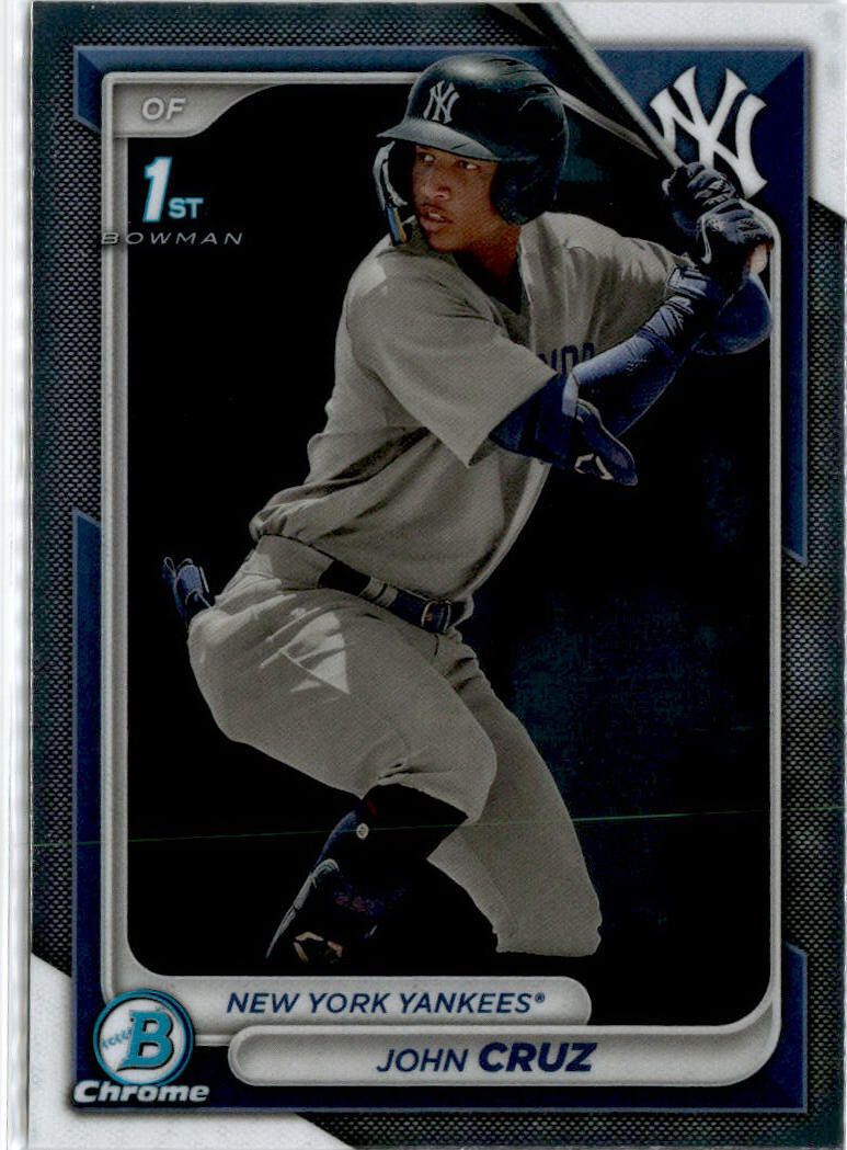 2024 Bowman #BCP-77 John Cruz New York Yankees