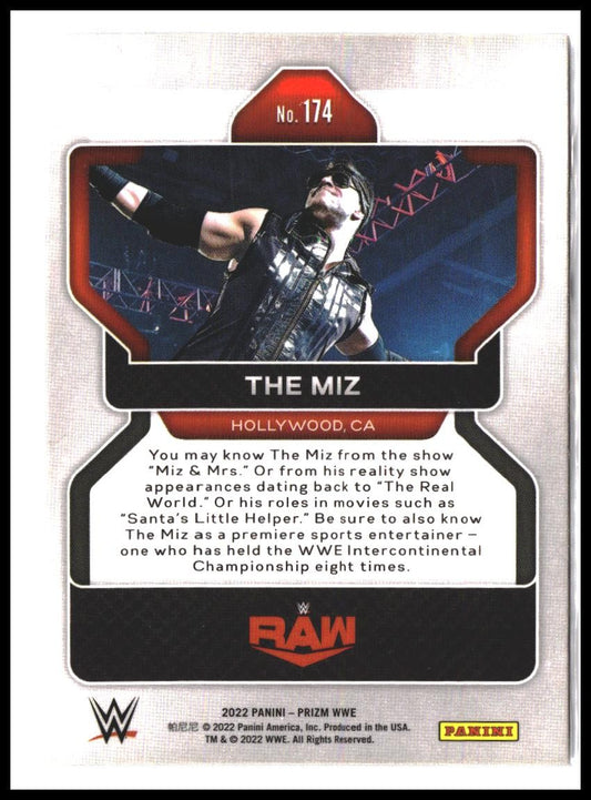 The Miz #174 2022 Panini Prizm WWE