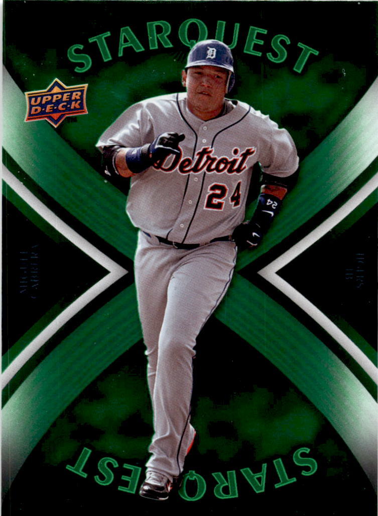 2008 Upper Deck First Edition StarQuest Green Common #SQ-53 Miguel Cabrera
