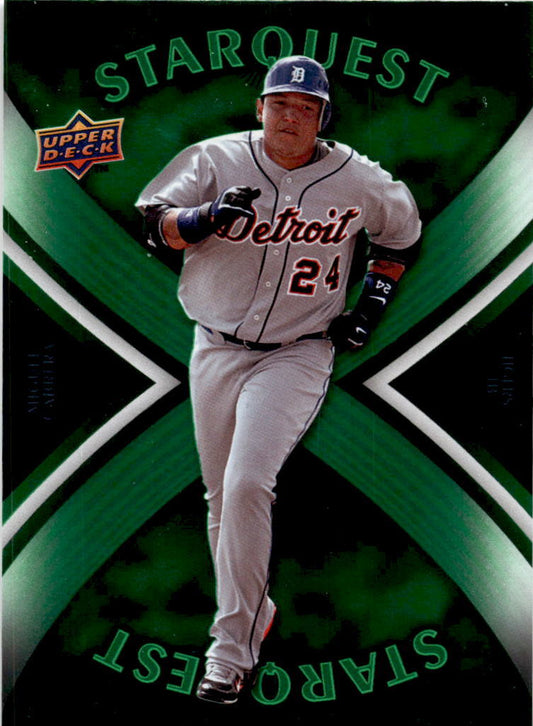 2008 Upper Deck First Edition StarQuest Green Common #SQ-53 Miguel Cabrera