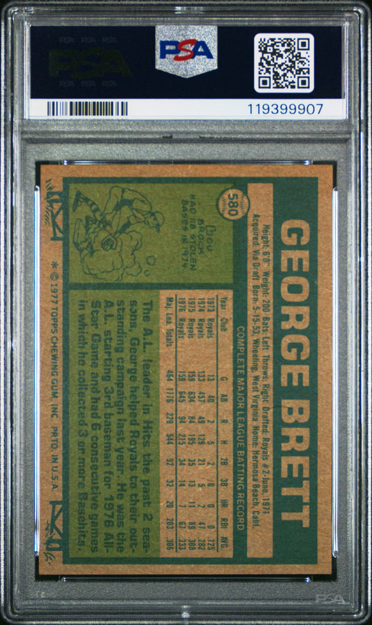 1977 Topps #580 George Brett